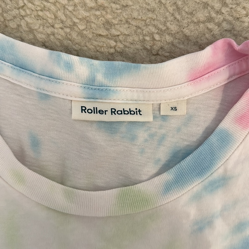 Roller Rabbit Tie Dye Heart Tee - Picture 2 of 3